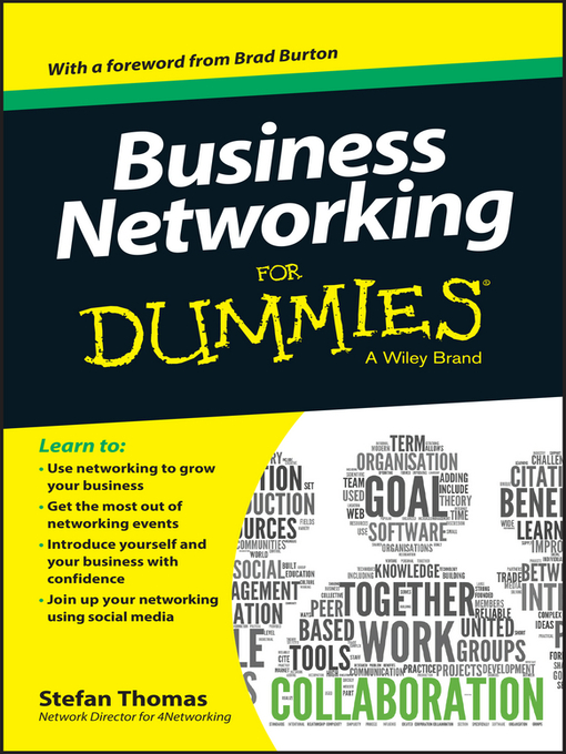 Title details for Business Networking For Dummies by Stefan Thomas - Available